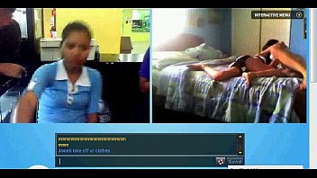 Gadis Indonesia Menggoda Di Layar Webcam