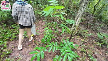 Gadis Thailand Merintih Kepanasan Di Hutan, Celana Basah Karena Tak Tahan Menahan Hasrat