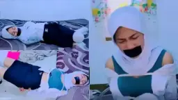Gadis Sma Berhijab Cantik Dikurung Dan Dinikmati