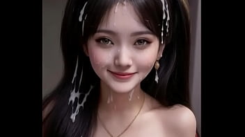 Gadis Hanfu Putih Terpampang Pol, Tersipu Malu Usai Mandi Sperma