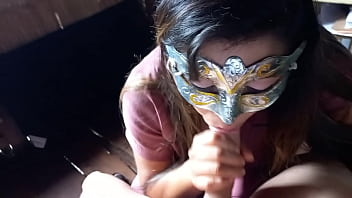 Mengucap Syukur Pada Ayah Tiriku Dengan Mulut Hangatku Saat Ibu Tiriku Pergi Bekerja