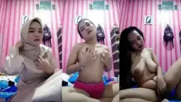Jilbab Basah Remas Payudara Dari Pacar