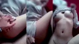 Menggila Di Tubuh Ukhti, Crotan Deras Membasahi Payudara Ranumnya