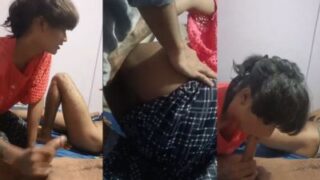 Gadis Trans Panas Menikmati Dua Kontol Sekaligus Dalam Adegan Ranjang Bertiga