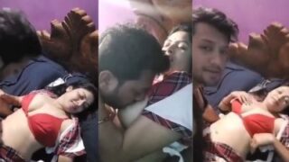 Istri Berpakaian Seksi Dan Bergairah Saat Bercinta Dengan Suami