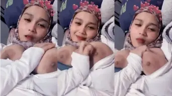 Pap Toge Montok Hijabers Tobrut Dibuka, Remas Payudara Menggairahkan