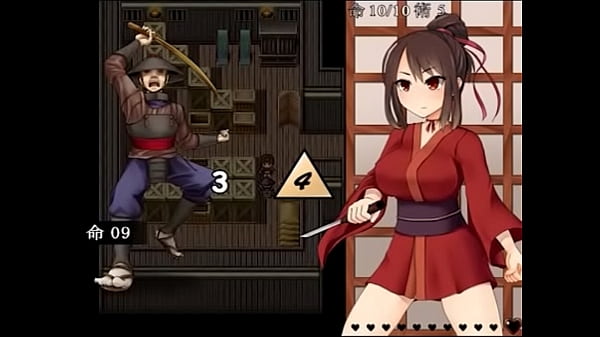 【実況プレイ】くノ一牡丹 体験版 – 四ノ宮美琴の妖艶な忍び濡れ