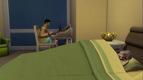 Anak Tiri Menggoda Ibu Tiri Yang Bergairah Setelah Masturbasi Di Depan Komputer