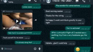 Obrolan Mesum Whatsapp Dengan Supir Uber Yang Menggoda