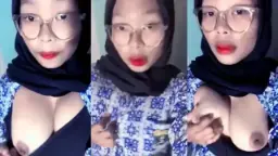 Hijabers Abg Sma Lagi Sange, Remas-remas Toketnya Sendiri.