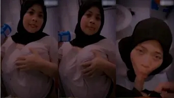 Jilbab Hitam, Toket Montok Brutal Bikin Tiktok Makin Panas Viral.