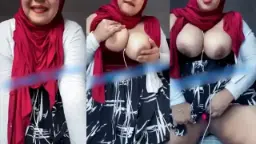 Video Hot Tante Tobrut Jilbab Merah Di Onlyfans Dirtydeel Bikin Muncrat