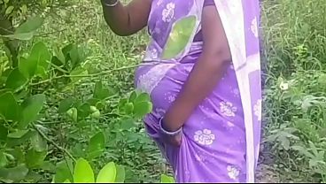 Desa India, Pasangan Bercinta Di Alam Liar, Basah Kuyup Nafsu.