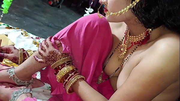 Malam Pertama Pasangan India, Suara Hindi Jelas, Nge*** Panas Banget