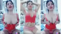 Manda Celana Dalam Pink Basah Kena Muncrat