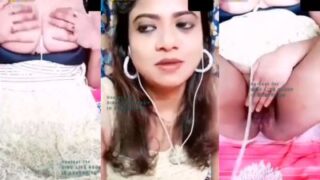 Telanjang Desi Bikin Pria Makin Bernafsu Saat Video Call Mesum