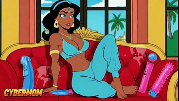 Putri Jasmine Punya Kontol Gede Tumbuh Di Sela-sela Pahanya. Dongeng Arab Kartun Buat Orang Dewasa