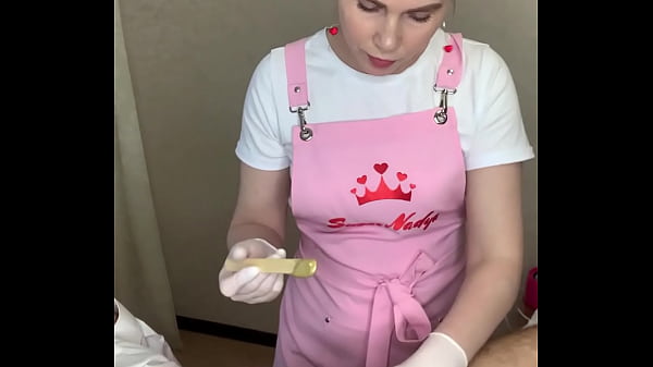 Cewek Rusia Paling Panas, Sugarnadya, Tunjukin Cara Bikini Dalam Plus Wax Kontol.
